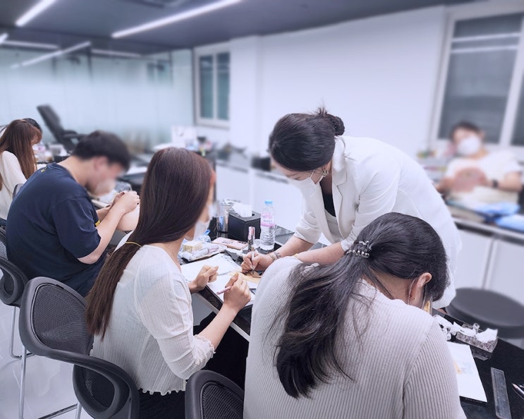  반영구학원가격 옴브레눈썹 수정방법 배우기