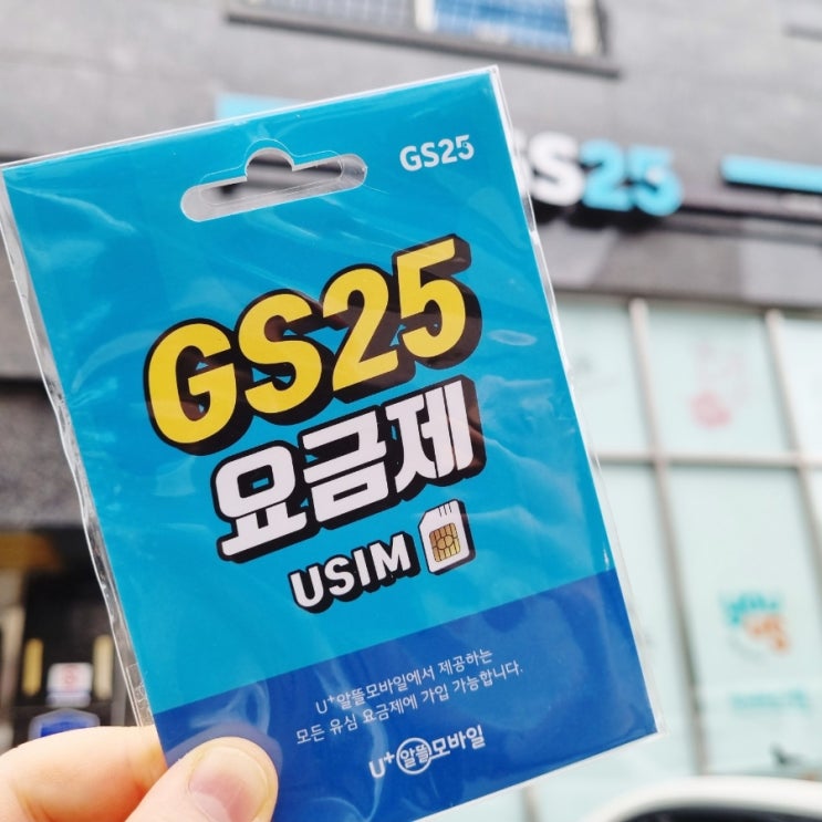 유플러스 U+ 알뜰요금제 유심요금제 셀프개통 신규가입하기(공기계 사용)
