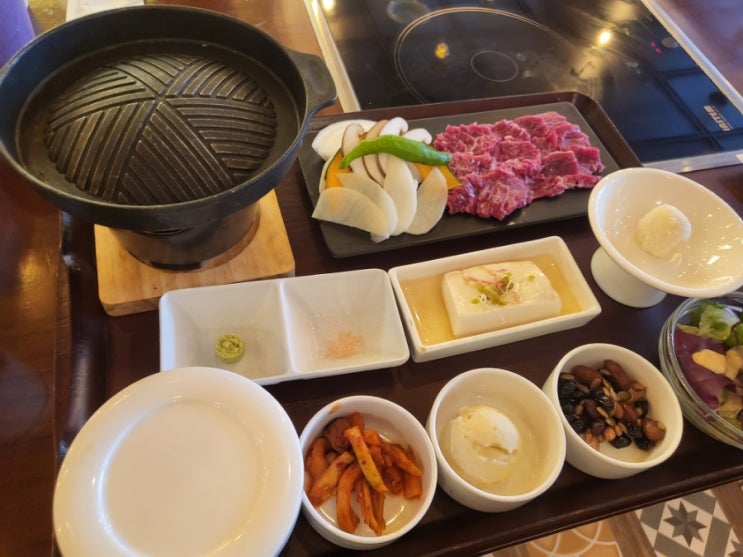  코엑스/삼성동] 광화문 석갈비 : 깔끔한 1인 화로 한우 구이