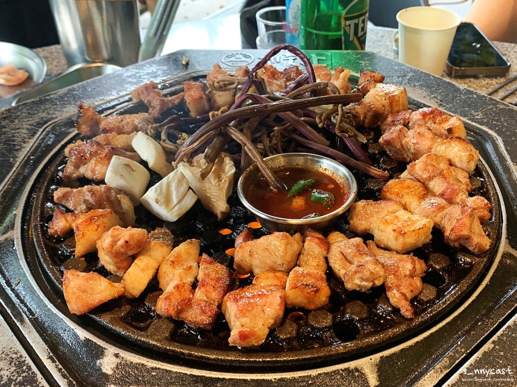 하남 제줏간 통통한 삼겹살 쫀득살 미사역 맛집