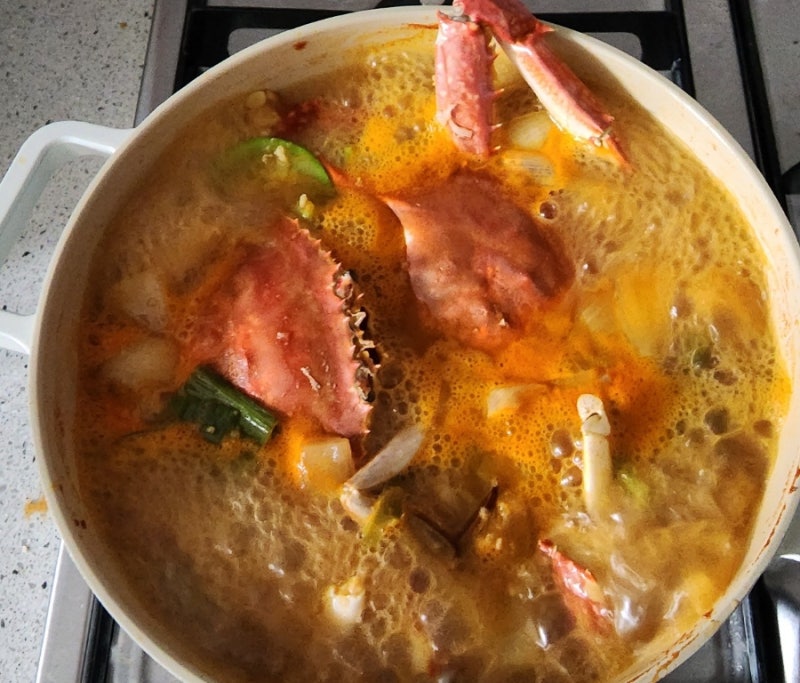 춈미 레시피 꽃게탕, 육회, 갈비찜, 소꼬리찜, 명란찜