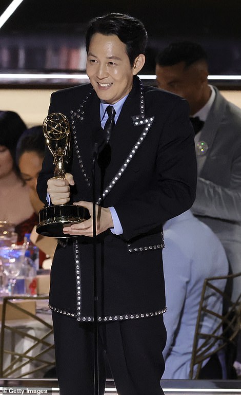  74회 프라임타임 에미 시상식(Primetime Emmy Awards) 오징어 게임 남우주연상 이정재
