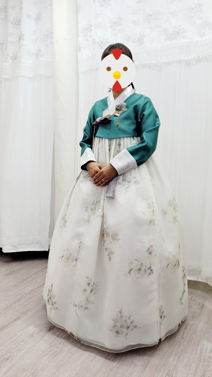  강릉한복 강릉한복대여 꽃비단비 혼주복 신랑신부한복 대여후기