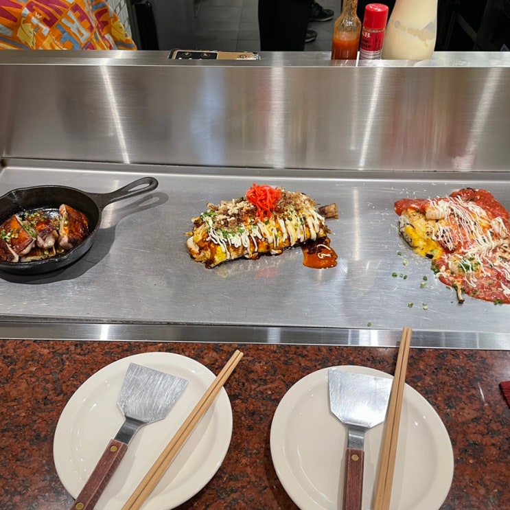  광주 철판 오코노미야끼 야끼소바 맛집 동명동 캬베츠, 메뉴판