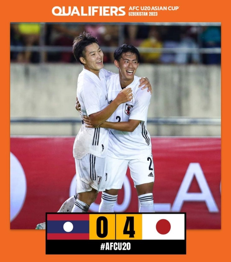 <b>U-19</b> 일본축구대표팀, 쾌조의 스타트, AFC U20<b>아시안 컵</b>... 