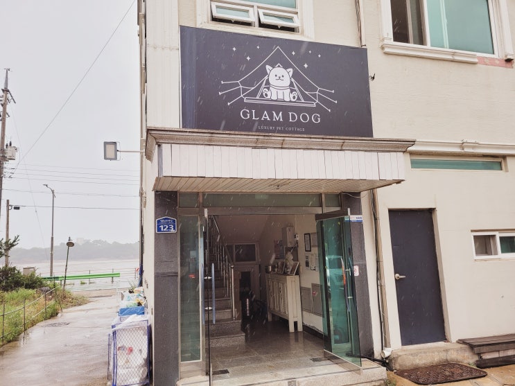  서울근교 영흥도 글램독 애견동반 바닷가 오션뷰펜션