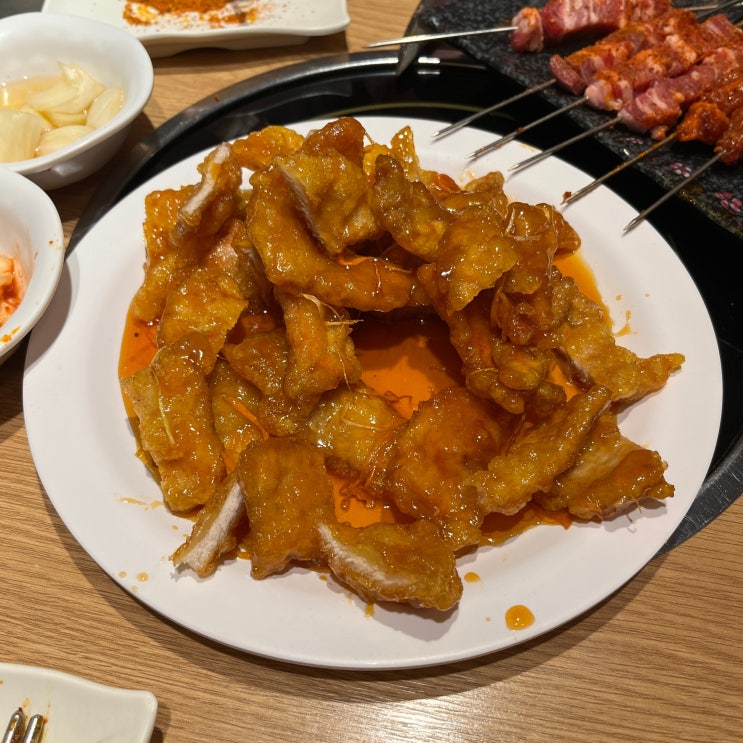  서울대입구맛집 샤로수길맛집 재방문한 꿔바로우 존맛탱 양꼬치맛집 로향양꼬치