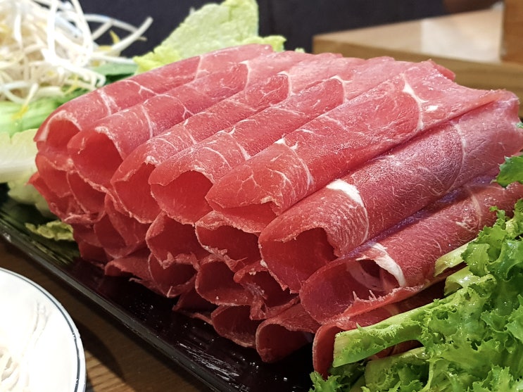 마두역 맛집 <명동칼국수> 샤브샤브 + 국수사리 + 야채죽 점심 코스 냠냠굿