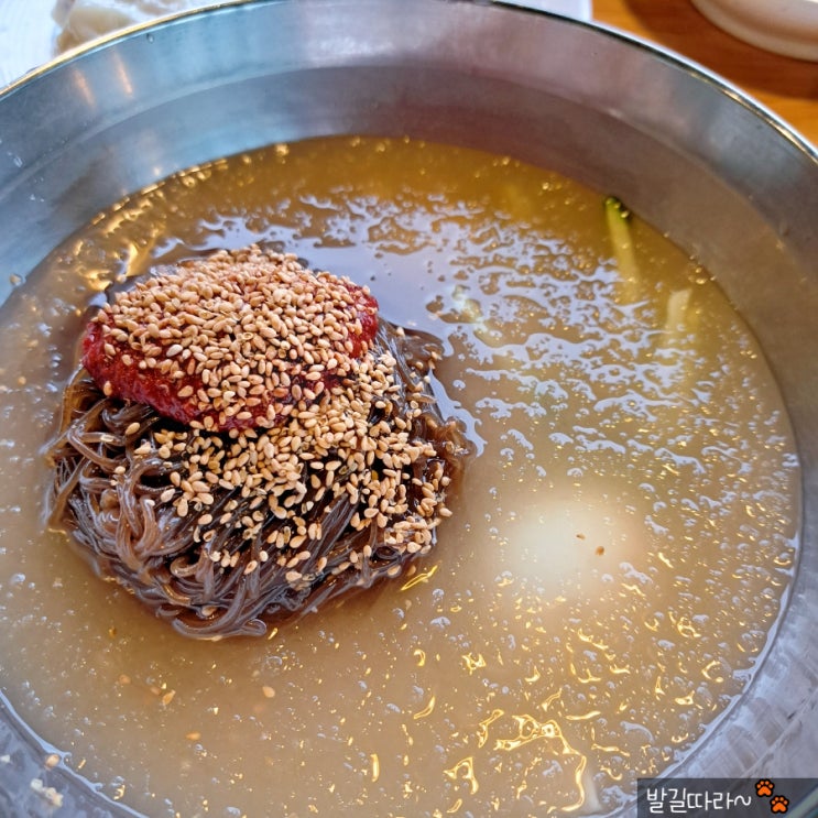  안양) 오랜 세월 그 자리 '삼막칡냉면'