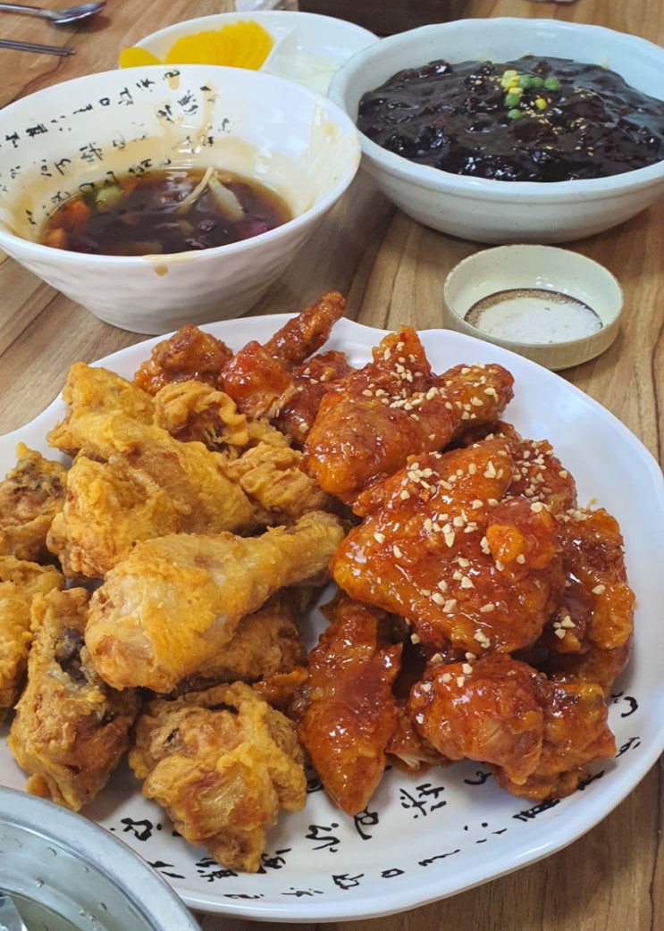  [통영 한산도 맛집]짜장면과 치킨을 동시에?!_한산반점