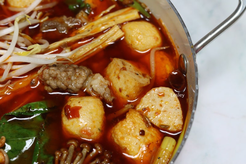 마라탕 재료 하이디라오 마라소스 마라탕 만들기 푸주 불리기 요리 : 네이버 블로그