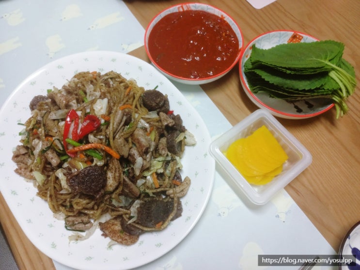 신림 맛집 전라도시네마 백순대 추억 돋는 맛이요