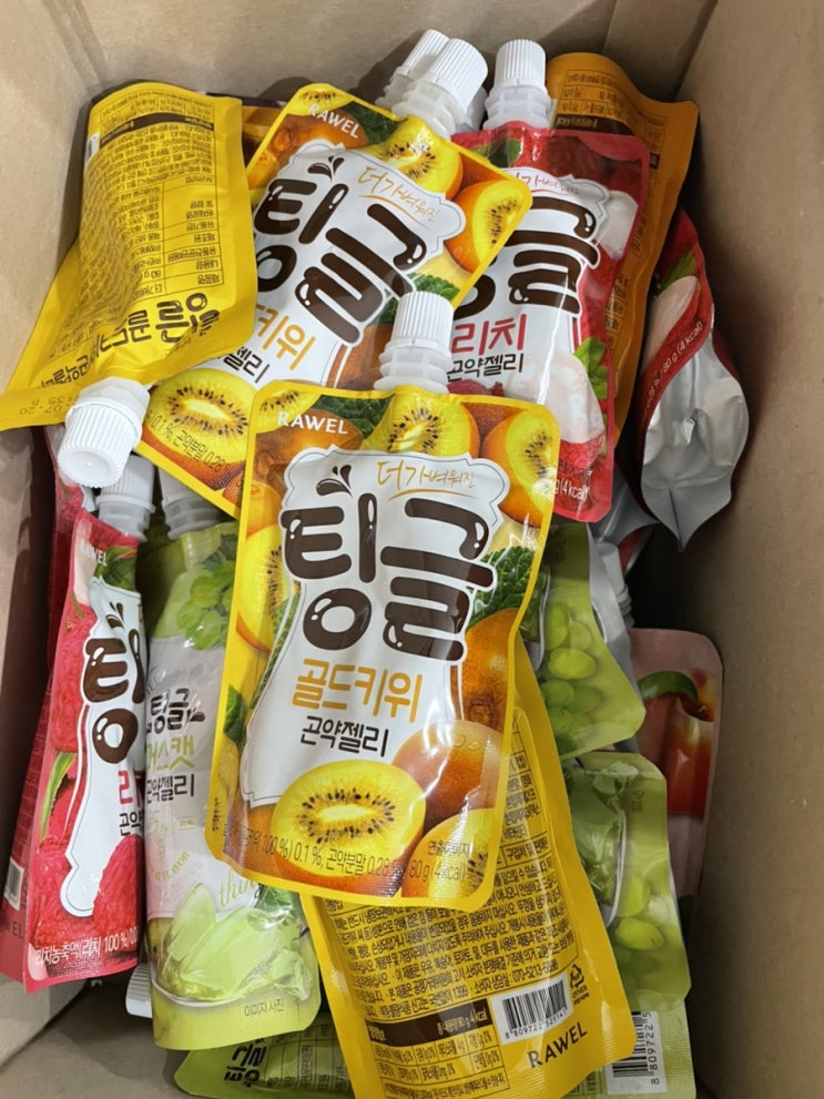  카카오톡 쇼핑하기 로엘 저칼로리 팅글 곤약젤리 내돈내산 솔직후기