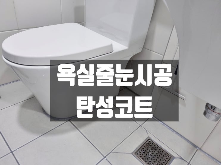  수원 입주 줄눈시공 탄성코트 줄눈시공업체