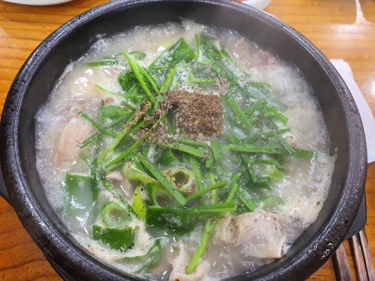  포천 순대국 맛집 : 한고집돌솥순대국 먹어본 솔직 후기