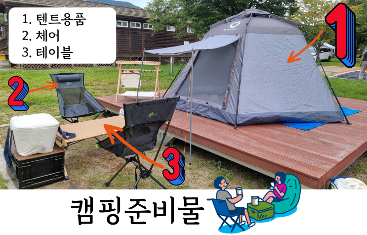  이건 꼭! 필수 캠핑준비물리스트(이것만 있다면 첫캠핑 가능하다)