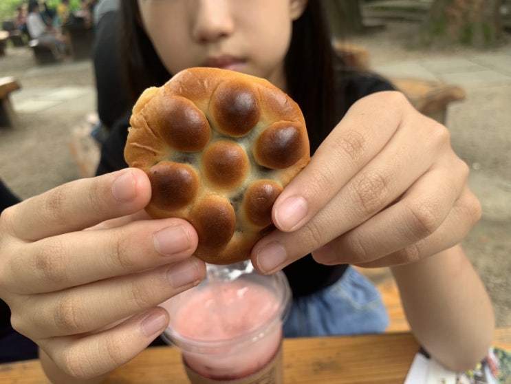 강화도 전등사 카페 죽림다원 티타임♡ 수제 연꿀빵 사찰빵 구입