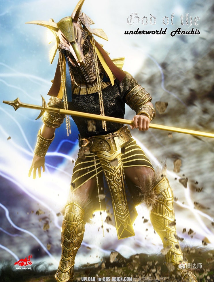  『Fire phoenix』1/6 God of the Underworld of Anubis (명계의 수호자 아누비스) 실제품 [해외 리뷰]