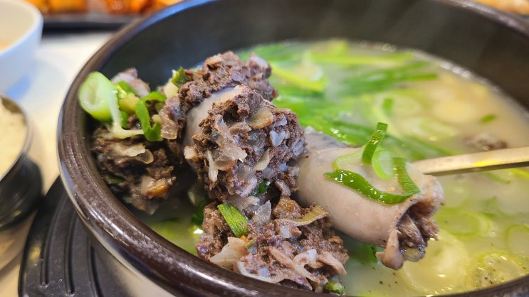 제주 노형동 맛집 국밥생각 점심 순대국밥 가성비짱