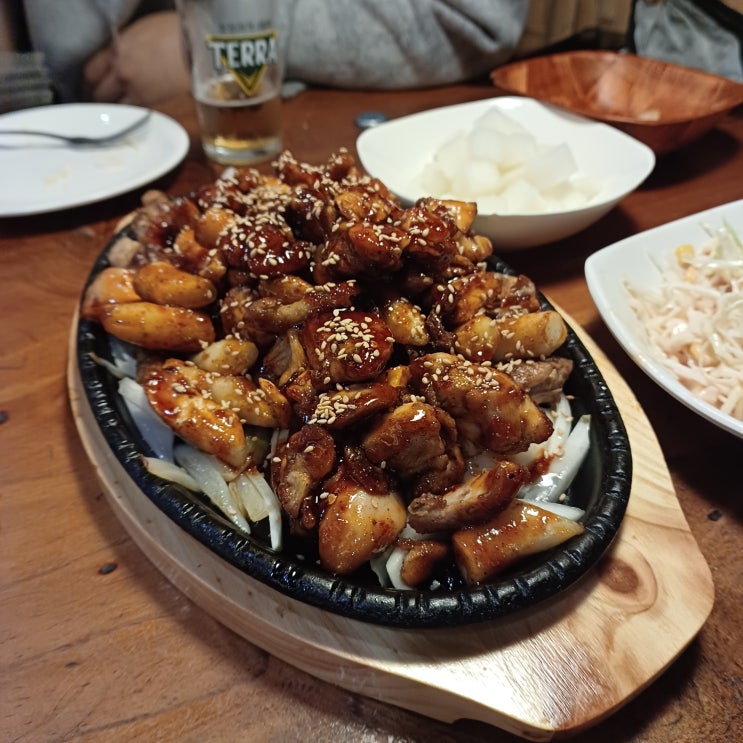  경기도 부천시 상동 숯불치킨맛집 코리안바베큐 부개북부점