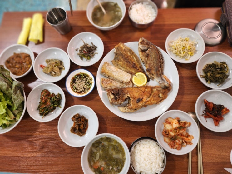  거제한식 제대로먹은 민지네밥상 생선구이