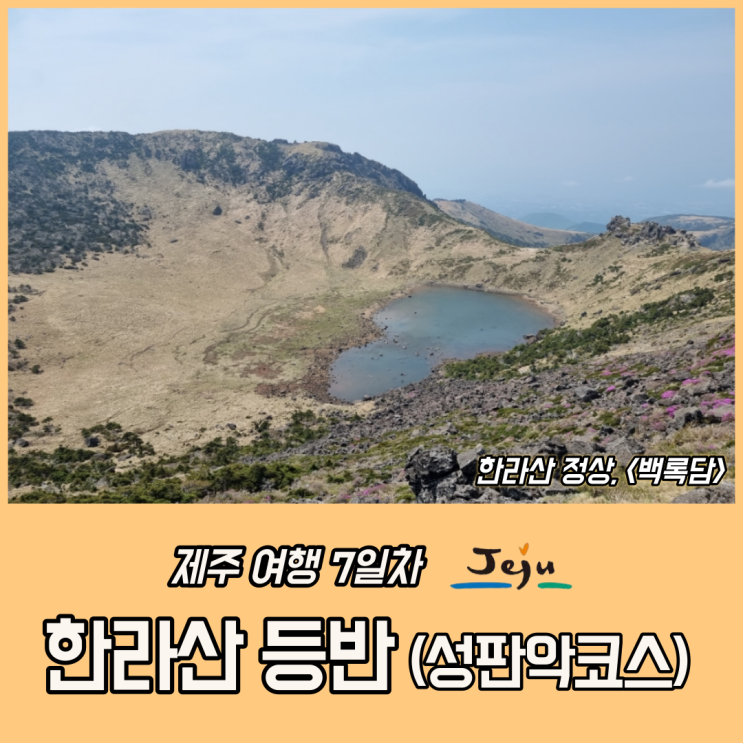 한라산 성판악코스 후기(탐방예약, 소요시간, 난이도 등)