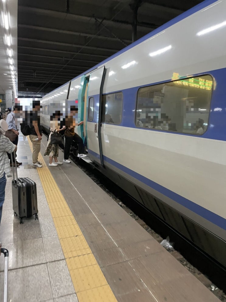  부산에서 서울까지 ktx 이용 후기. 서울역 맛집 추천.
