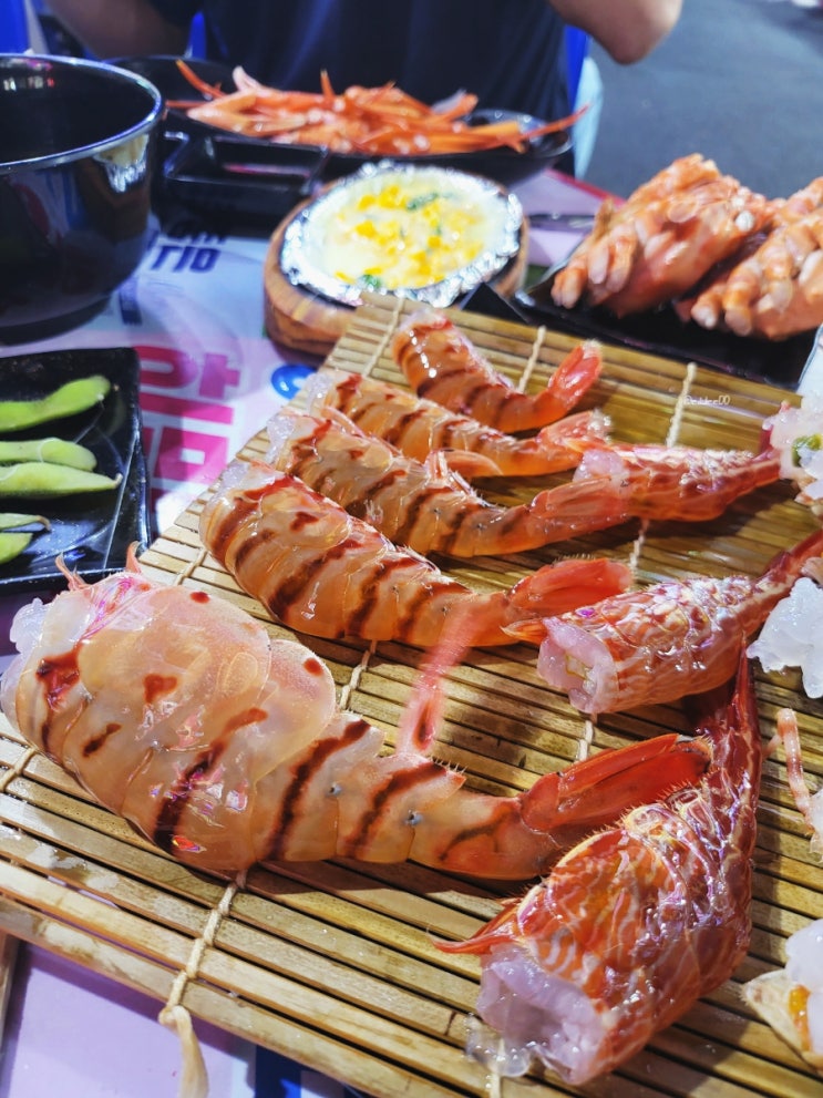  부산맛집 자갈치시장 독도꽃새우