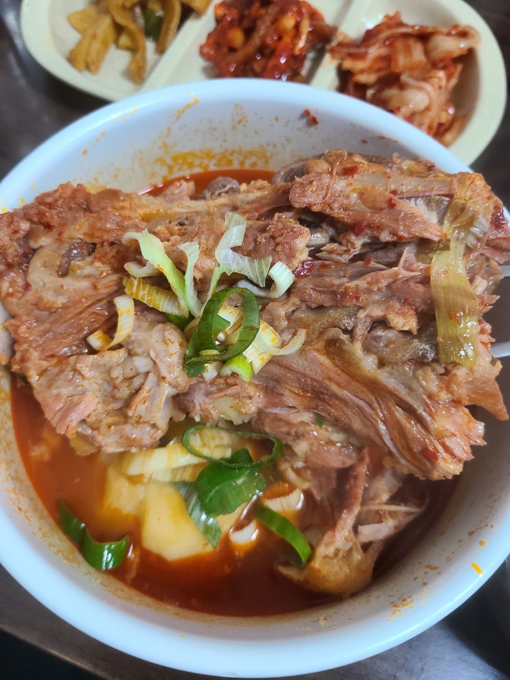 성시경 맛집 서래마을 청실홍실 감자국/감자탕(포장,주차,웨이팅)