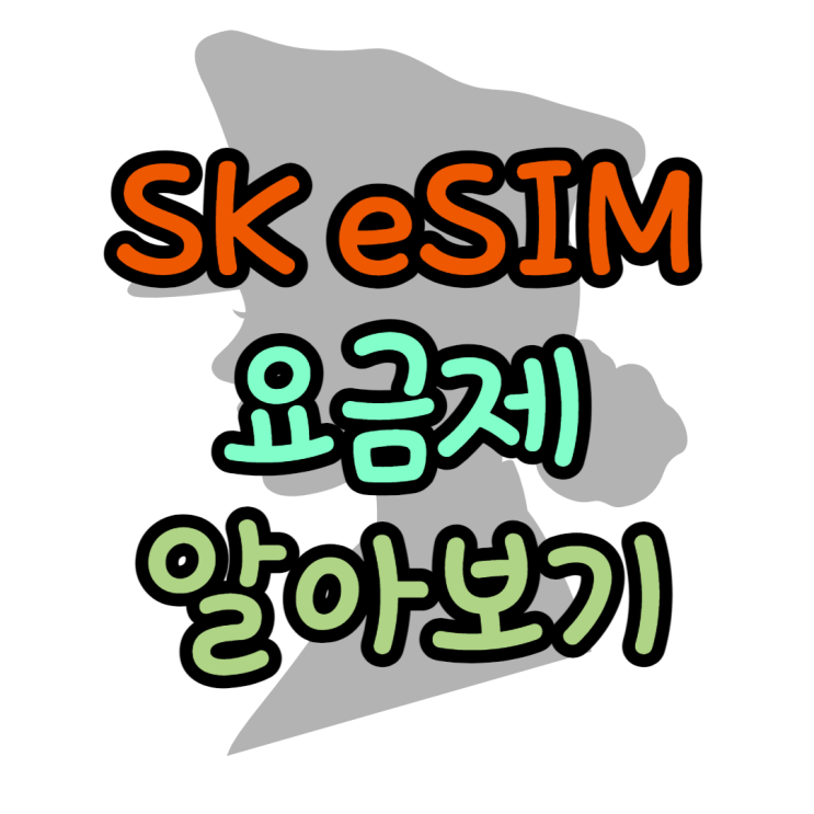 SK eSIM 요금제 마이투넘버 왜 단독개통은 안될까 SK eSIM 요금제 마이투넘버 왜 단독개통은 안될까