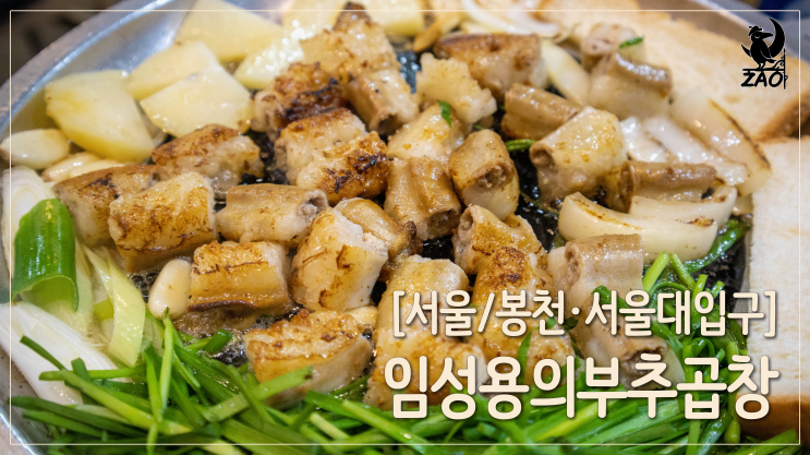 서울대입구역맛집 / 서비스까지 맛있는 임성용의 부추곱창