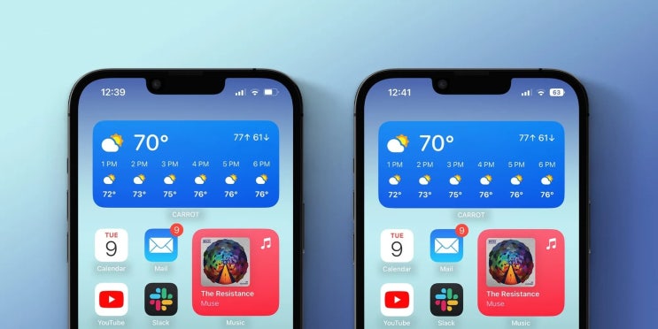 애플 iOS 16.1 버전 업데이트는 아이폰 12 13 미니 아이폰 XR 11에서도 배터리 잔량 퍼센트가 표시 됩니다 애플 iOS 16.1 버전 업데이트는 아이폰 12 13 미니 아이폰 XR 11에서도 배터리 잔량 퍼센트가 표시 됩니다