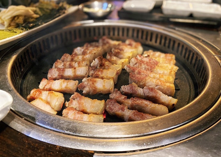  한남동 데이트 맛집 : 한남동 삼겹살 화포식당 한남점