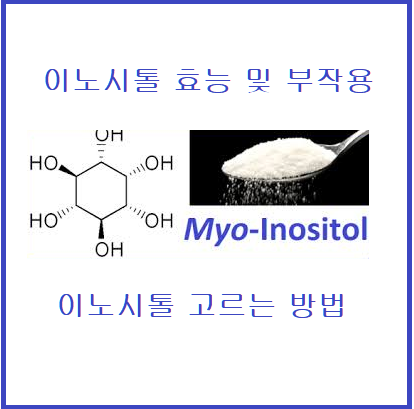 이노시톨 효능 부작용 제대로 고르는 방법