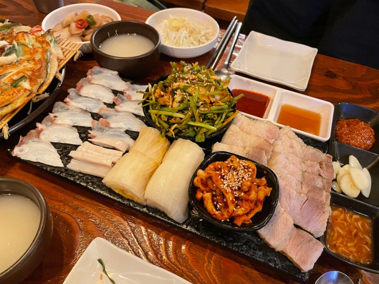 구의역 술집 '대포집' 문어보쌈 맛집 추천!!