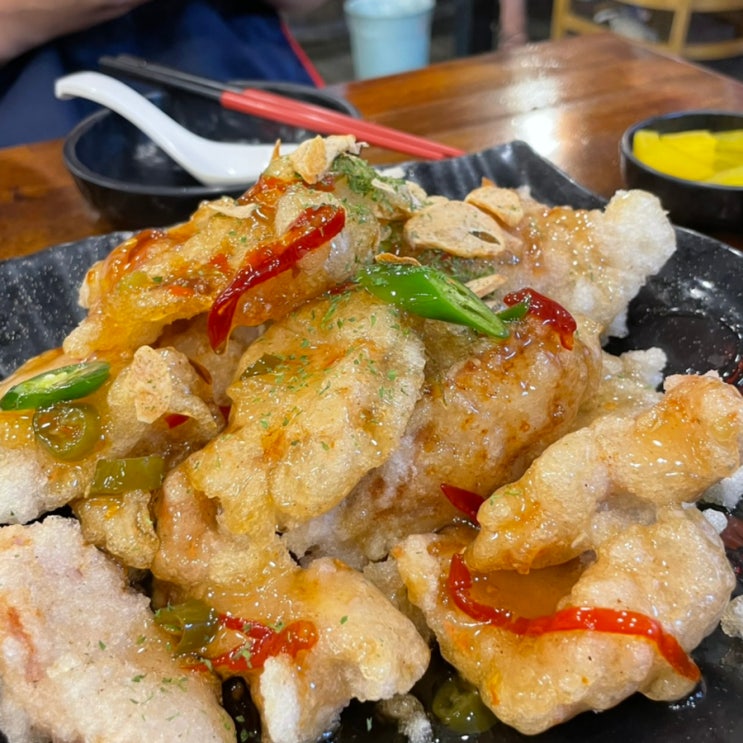  이대중식맛집 신촌꿔바로우,란주탕슉