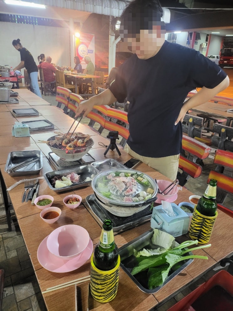   태국 여행 푸켓 해산물 뷔페 Khon Kaen Buffet & BBQ 자동 다이어트 무한리필