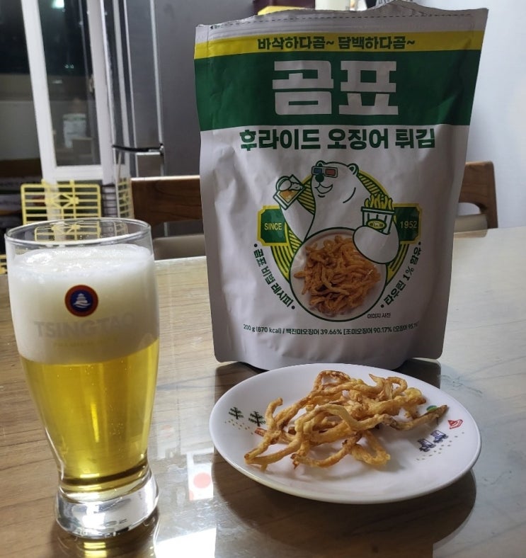 (상품) 곰표 후라이드 오징어 튀김/더 맛있게 먹는 방법