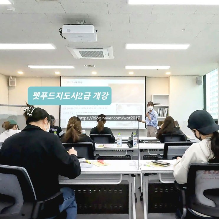  10월,11월/인천펫푸드학원 자격증 연계과정 개강일정