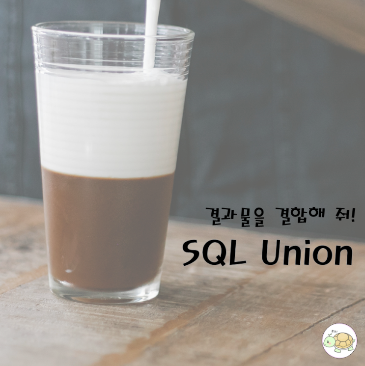 SQL Union 사용법