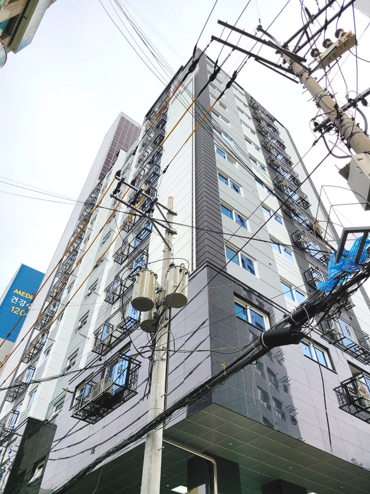 화곡동 신축 오피스텔  배선 작업 -1