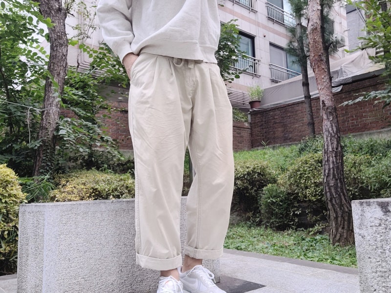 배정남 바지 남자 벌룬팬츠 코디