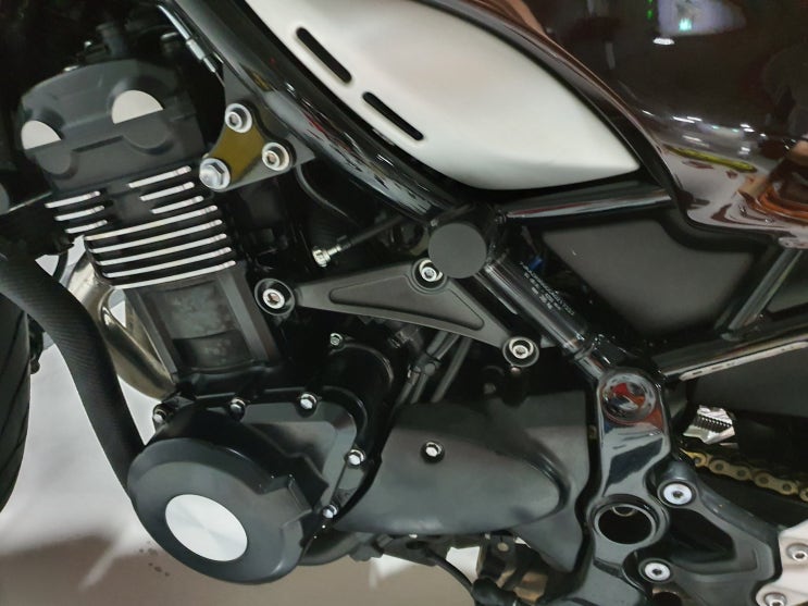  Z900RS 2019 - 엔진가드 탈거