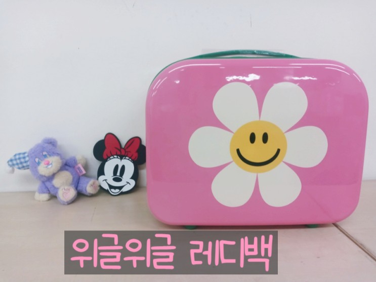 위글위글 신상 피크닉 미니 핑크 레디백 구입후기