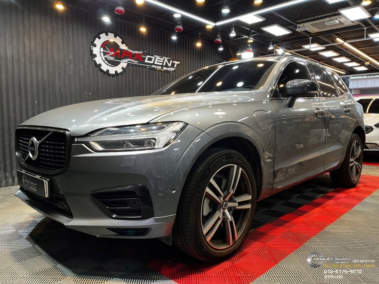  볼보 XC60 접촉사고 보험수리로 교체없이 신속한 출고.