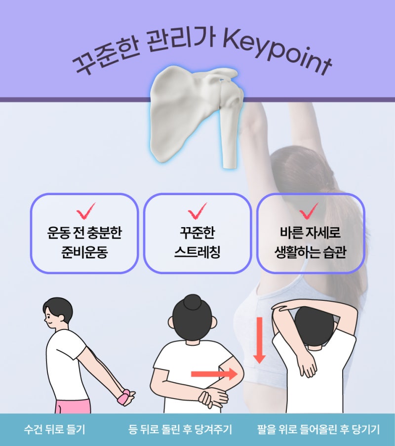 왼쪽어깨통증 원인과 운동 방법 4