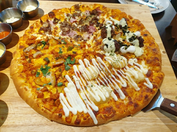  [광주피자/월계동맛집] 첨단 아크레타 OBPC, 이색적인 피자 메뉴추천