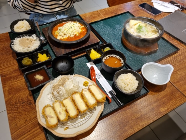  의정부 민락동 - 돈가스, 로제카츠나베가 맛있었던 돈가스맛집 쿠마키친 민락점