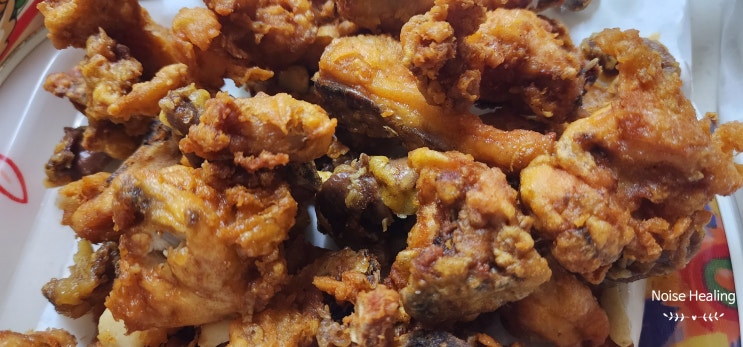  의정부 제일시장 용천통닭 본점!!! 똥집 염통~ 통닭골목 맛집 #내돈내산