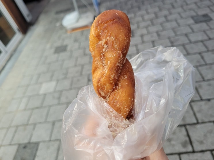상봉 간식 맛집 추천 꽈배기찹쌀도너츠 진고로케